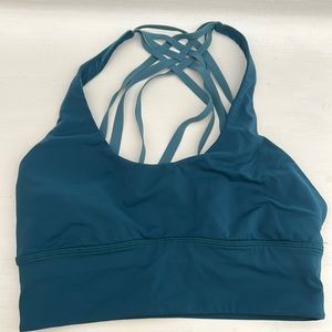 Lululemon blue bra